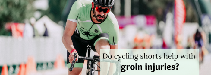 Do cycling shorts help with groin injuries?
